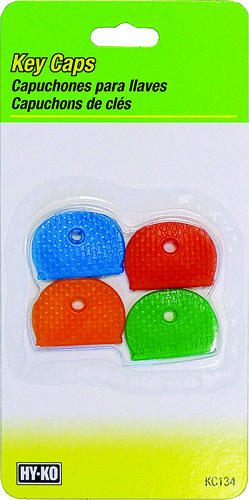 HY-KO KC134 Key Cap Set, Vinyl, Blue/Dark Green/Light Yellow/Red