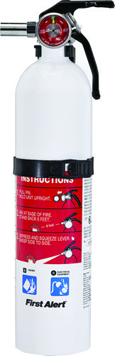 FIRST ALERT REC5 Rechargeable Fire Extinguisher, Sodium Bicarbonate