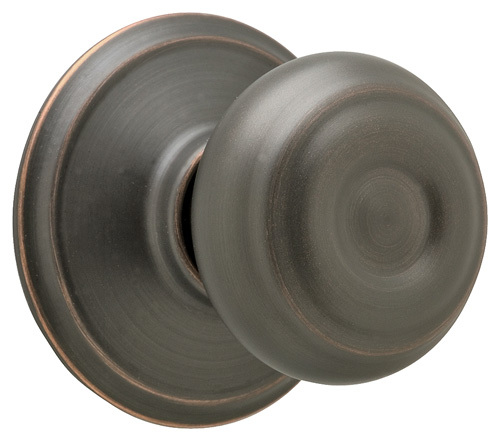 Schlage Georgian F10VGEO716 Hall and Closet Lock Passage Knob, 1-3/8 to