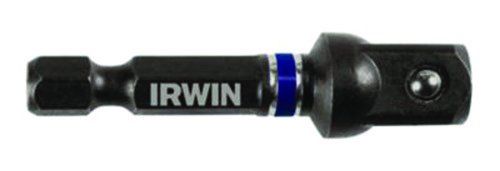 IRWIN 1837572 Socket Adapter, 3/8 in Drive, Square Drive