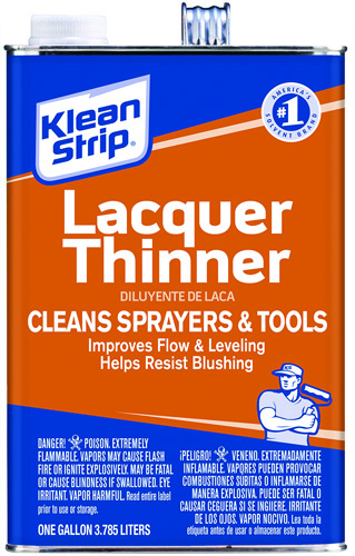 Klean Strip GML170 Lacquer Thinner, 1 gal Can