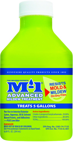 M-1 AM7.5 Contractor-Grade Advanced Mildew Treatment, 7.5 oz Bottle