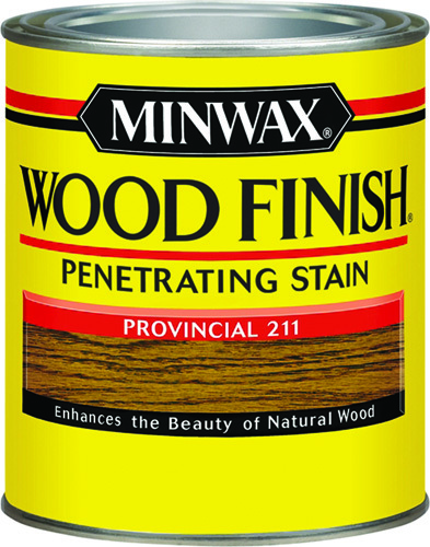 Minwax Wood Finish 70002444 Wood Stain, Provincial, 1 qt Can