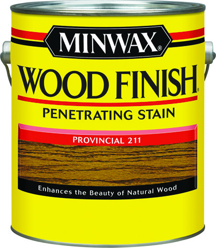 Minwax Wood Finish 71002000 Wood Stain, Provincial, 1 gal Can