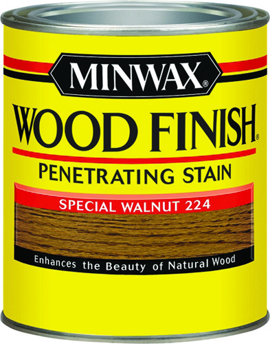 Minwax Wood Finish 70006444 Wood Stain, Special Walnut, 1 qt Can