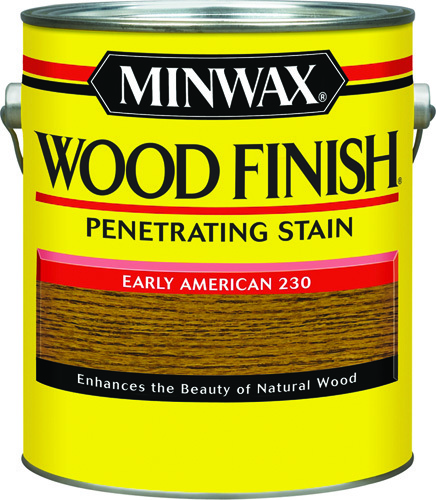 Minwax Wood Finish 71008000 Wood Stain, Early American, 1 gal Can