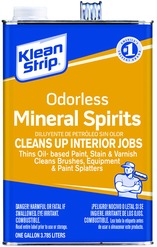 Klean Strip GKSP94006 Odorless Mineral Spirit Thinner, 1 gal Can