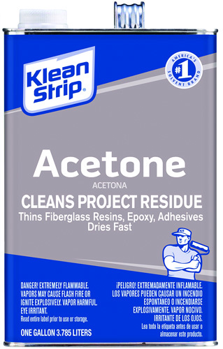 Klean Strip GAC18 Acetone Thinner, 1 gal Can