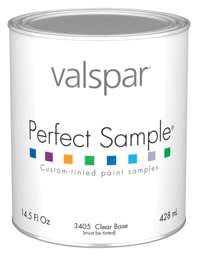 Valspar Medallion 3405 Latex Satin Paint, Satin, Clear, 1 pt