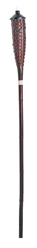 Seasonal Trends Bamboo Torch, Habi Torch, Oil Fuel, 5 Ft