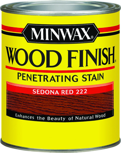 MINWAX W/FINISH 222 SEDONA RED Q