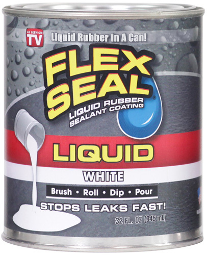 Flex Tape Liquid Rubber Sealant, 32 oz, Can, 128 deg F, Liquid, Slight, 40