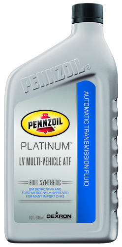 Pennzoil 1 qt. Platinum LV Multi-Vehicle Automatic Transmission Fluid