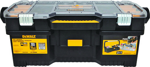 DeWALT DWST24075 Tool Tote with Removable Organizer, 77 lb Storage,