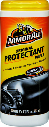 Armor All 10861-6 Original Protectant Wipe, Liquid