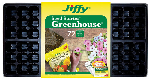 GREENHOUSE STARTER W/LBL 72CT