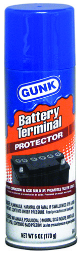 GUNK BTP6 Battery Terminal Protector, 6 oz Aerosol Can