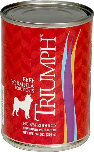 TRIUMPHCAN DOG FOOD BEEF 14OZ