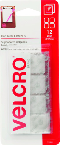 VELCRO Brand 91330 Fastener, Clear