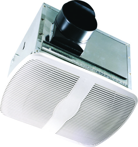 Air King AK80H Exhaust Fan, 70 cfm, White, 0.3 A