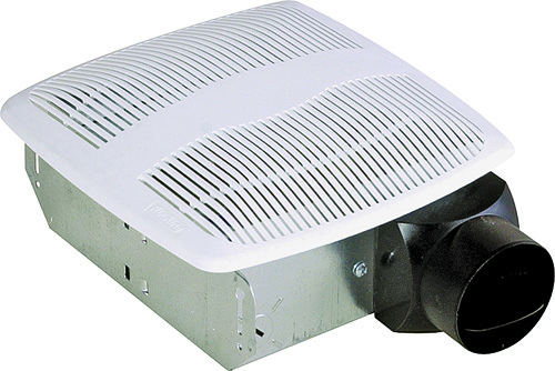 Air King AS50 Exhaust Fan, 50 cfm, White, 0.9 A