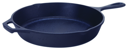 Lodge L8SK3 Seasoned Skillet, Iron, Black