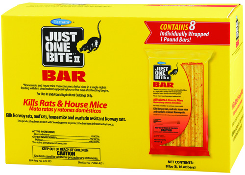 Starbar 100504295 Mouse Killer, 16 Oz Bait Capacity, Brown/Yellow