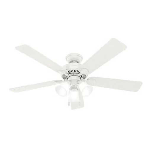 HUNTER 52" CEILING FAN SWANSON WHITE 