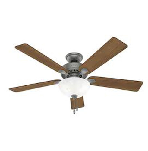 HUNTER 52" CEILING FAN SWANSON, MATTE SILVER 