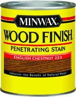 Minwax Wood Finish 22330 Wood Stain, English Chestnut, 0.5 pt Can