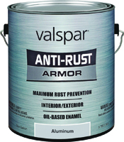 Valspar 21800 Series 21840 Anti-Rust Aluminum Paint, 1 gal