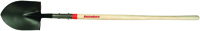 RAZOR-BACK 45519 Shovel, 12 in L x 8-7/8 in W Blade, Hardwood Handle