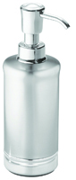 iDESIGN York Metal 76350 Soap Dispenser, 8 oz Capacity