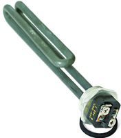 CAMCO 02853 Water Heater Element Screw Foldback, 120 V, 1500 W, Nickel