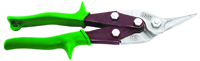 Crescent Wiss M2R Aviation Snip, Molybdenum Steel Blade, Green Handle, 9-3/4