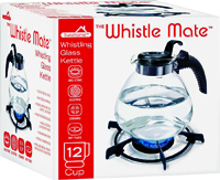 Euro-Ware 401 Whistling Tea Kettle, Crystal Glass