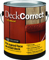 Cabot DeckCorrect 25200 Deck Coat, Tint Base, 1 gal