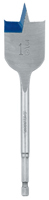 IRWIN 88822 Spade Drill Bit, Flat Flute, Hex Shank, 1/4 in Dia Shank