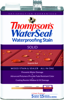 Thompson's WaterSeal TH.043831-16 Waterproofing Stain, Sequoia Red, 1 gal