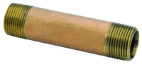 Anderson Metals 38300-0835 Pipe Nipple, 1/2 in NPT, 3-1/2 in L