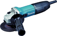 Makita GA4030K Angle Grinder, 120 V, 4 in Dia Wheel