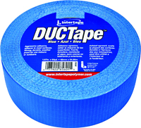 IPG 20C-BL2 Utility-Grade Duct Tape, 60 yd L, 1.88 in W, Rubber Adhesive,