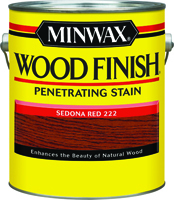 Minwax Wood Finish 71043 Wood Stain, Sedona Red, 1 gal Can