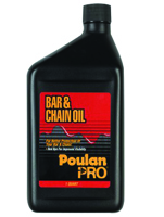 Poulan 952-030203 Bar and Chain Oil, Amber/Red, 1 qt