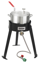 Bayou Classic 2212 Fryer Cooking Kit, 10 qt Capacity, Aluminum