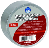 IPG 9200 Foil Tape, 10 yd L, 2 in W, 3 mil Thick