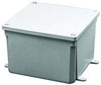 Carlon E987RR Molded Junction Box, Surface Mounting, Polycarbonate