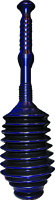 GT Water Products MP100-1 Drain Plunger, 6-1/2 in Cup, Pommel Top Handle,