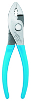 CHANNELLOCK 526 Slip Joint Plier, Steel Jaw, 6-1/2 in OAL, Blue Handle