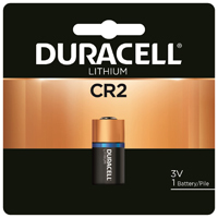 Duracell DLCR2BPK Ultra Lithium Battery, Manganese Dioxide, CR2 Battery, 800